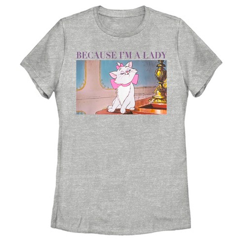 Women's Aristocats Marie Photo Because I'm a Lady T-Shirt - image 1 of 4