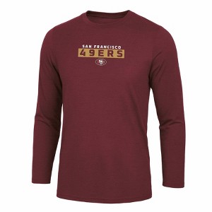 NFL San Francisco 49ers Men's Long Sleeve Athleisure T-Shirt - XXL