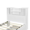 CAVINAS Twin Size Platform Bed Modern Wooden Bed Frame with Storage Headboard, 2 Drawers and LED Light for Bedroom - 4 of 4