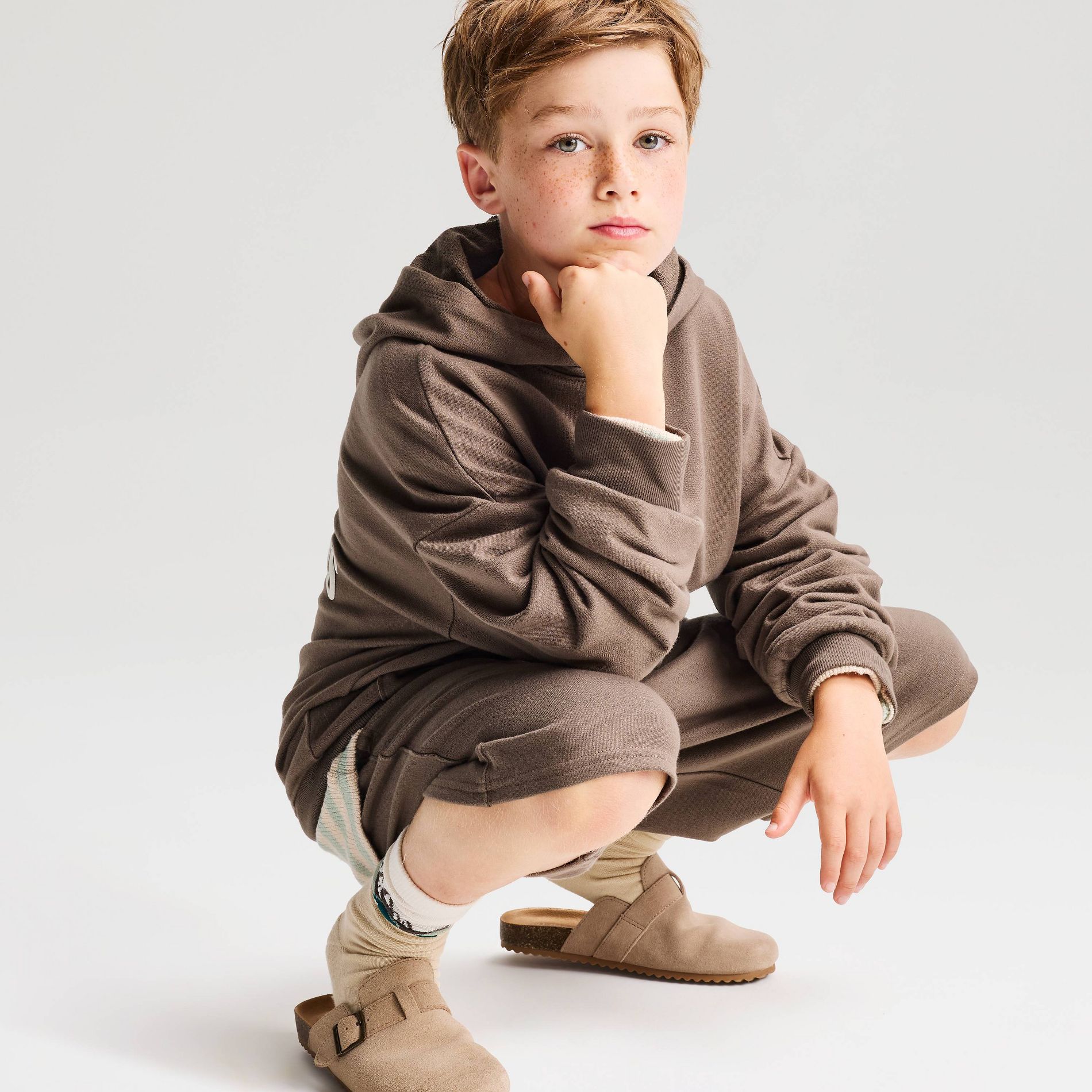 Boys' French Terry Oversized Fit Graphic Hoodie Sweatshirt - Cat & Jack™