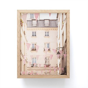 Ninasclicks Pink Paris Paris Travel Photography Framed Mini Art Print - Society6 - 1 of 3