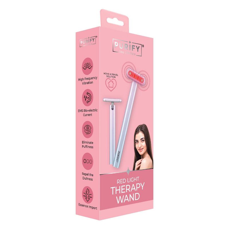 Purify Red Light Facial Therapy Wand, 3 of 6