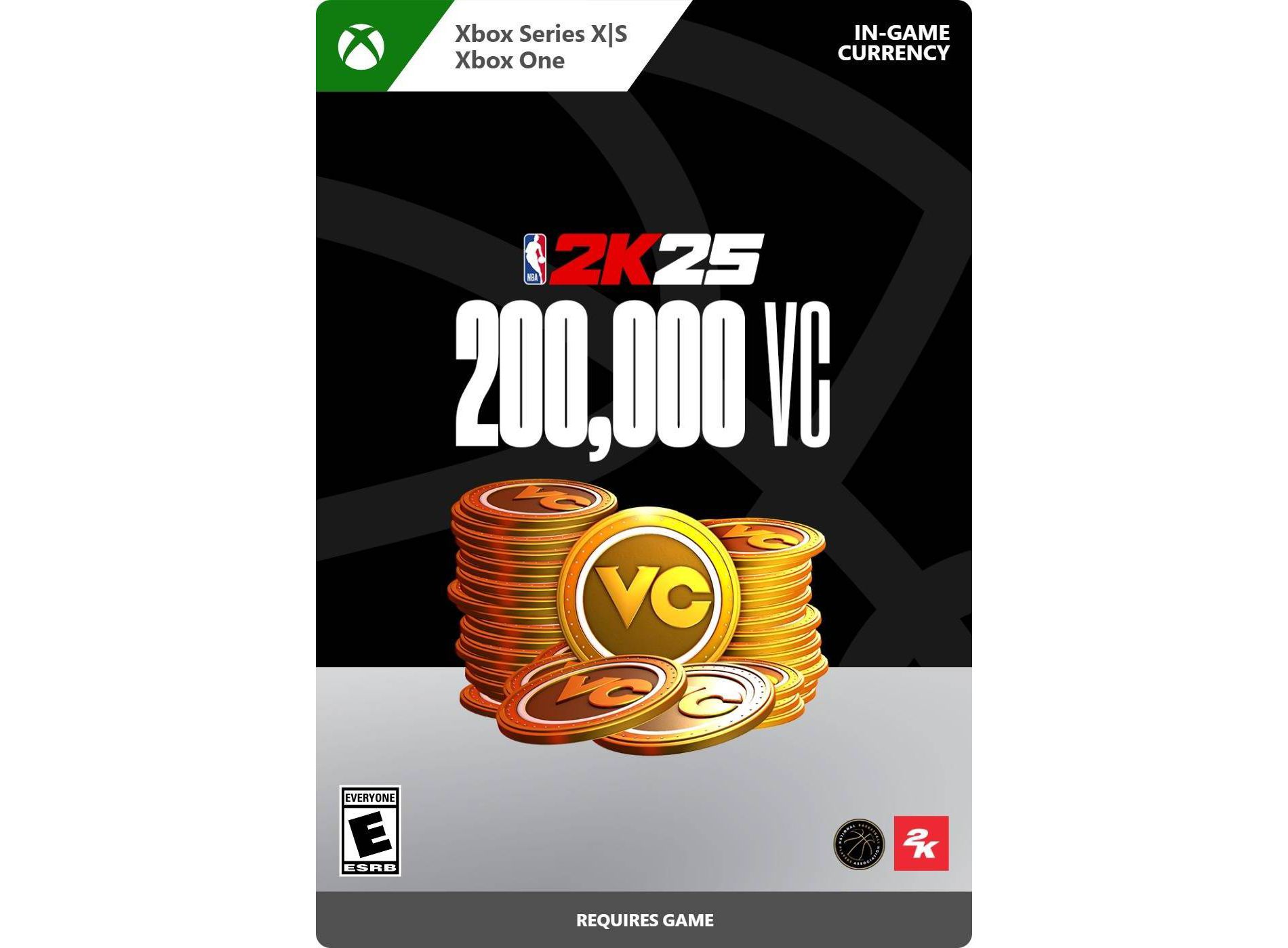 NBA 2K25: 200000 Virtual Currency Pack - Xbox Series X/S/Xbox One (Digital)