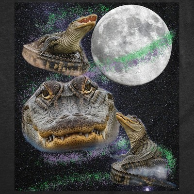 Мужские футболки Crazy Dog T-Shirts, Inc. Mens Funny T Shirts Alligators In Space Sarcastic Gator Graphic Novelty Tee For Men - Crazy Dog Men's T Shirt for Animal Lovers Black XL — фото 2