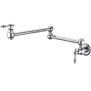DOMETOUR Wall Mount Folding Kitchen Pot Filler Faucet - 1 of 4