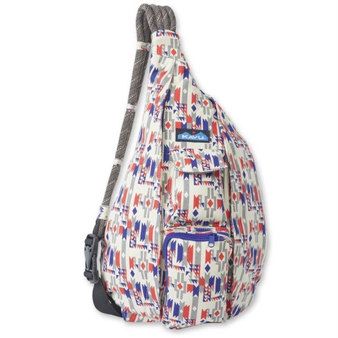 KAVU Original Rope Sling Bag Polyester Crossbody Backpack - Arrow Dynamic