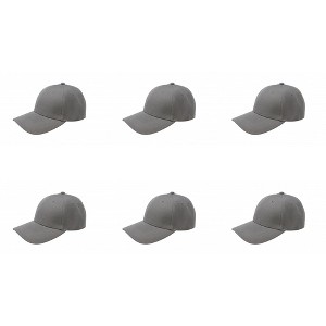 6 Pack Baseball Caps Comfortable and Stylish for All Seasons - 1 of 4