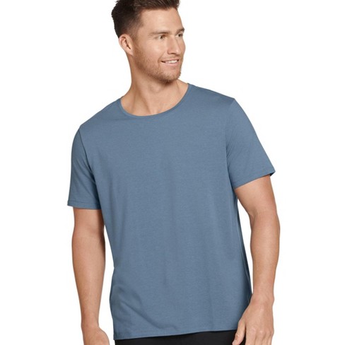 Jockey® Cotton Stretch Mock Neck Tee