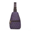 MKF Collection Helaena M Logo-Printed Vegan Leather Sling Bag for Women, Crossbody Purse by Mia K - 2 of 4