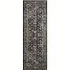 Coucheta Vintage Area Rug Washable Non-Slip Low Pile Soft Throw Carpet for Living Room Bedroom Kitchen,  Multi-Color & Size - 4 of 4