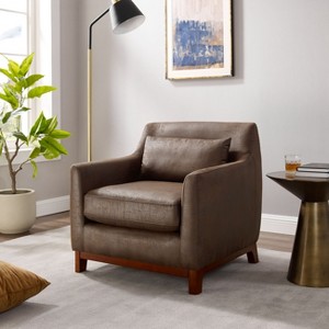 VANOMi 31.5" Upholstered Armchair, Accent Chair - 1 of 4