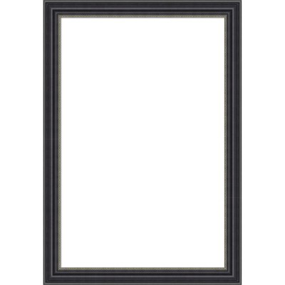 Amanti Art Stylish Black Framed Dry Erase Magnetic Board