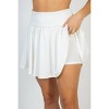 Women's Athletic Skort - White Birch - 2 of 2