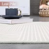 Coucheta Washable Rug Collection - Modern Abstract Area Rugs, Non-Slip Stain Resistant Low Pile for Dining Room, Bedroom & More - 4 of 4