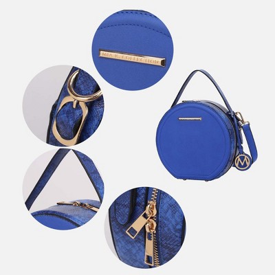 Сумки MKF Collection Mallory Crossbody Bag Vegan Leather Spacious & Stylish Handbag Purse by Mia K- Royal Blue — фото 5