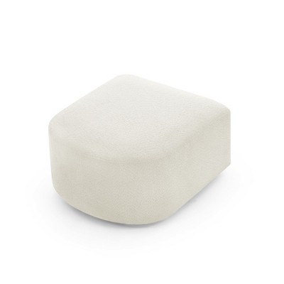 NicBex Modern 29" Rectangle Ottoman Wood Footstools with Cushioned Top for Bedroom and Living Room