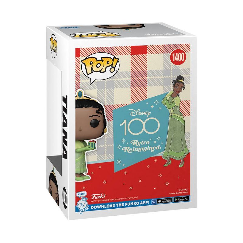 Funko POP! Disney 100 Retro Reimagined Tiana Figure (Target Exclusive), 3 of 4
