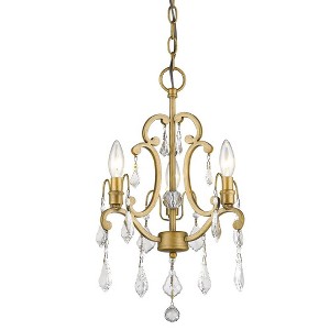 Acclaim Lighting Claire 3 - Light Chandelier in  Antique Gold - 1 of 1