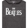 Men's - The Beatles - White Logo Graphic Fleece Pullover Hoodie - 2 of 4
