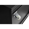 Munora Steel Copier Cabinet - 2-Door Mobile Printer Stand with Locking Wheels - Black Office Furniture for Copiers/Printers - 2 of 4