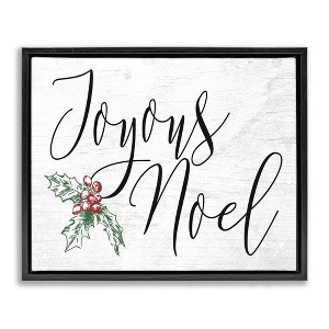 Stupell Industries Joyous Noel Christmas Botanicals, 31" x 25" - 1 of 4
