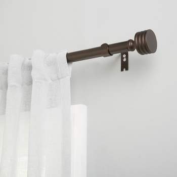 Exclusive Home Lucero 1" Curtain Rod and Finial Set