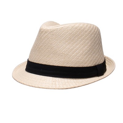 Levi's Men's Straw Fedora Hat