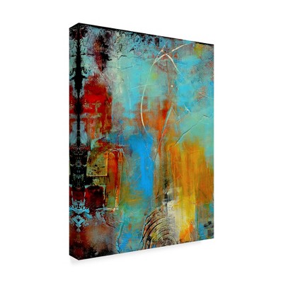 Trademark Fine Art -Erin Ashley 'Detour 84 I' Canvas Art
