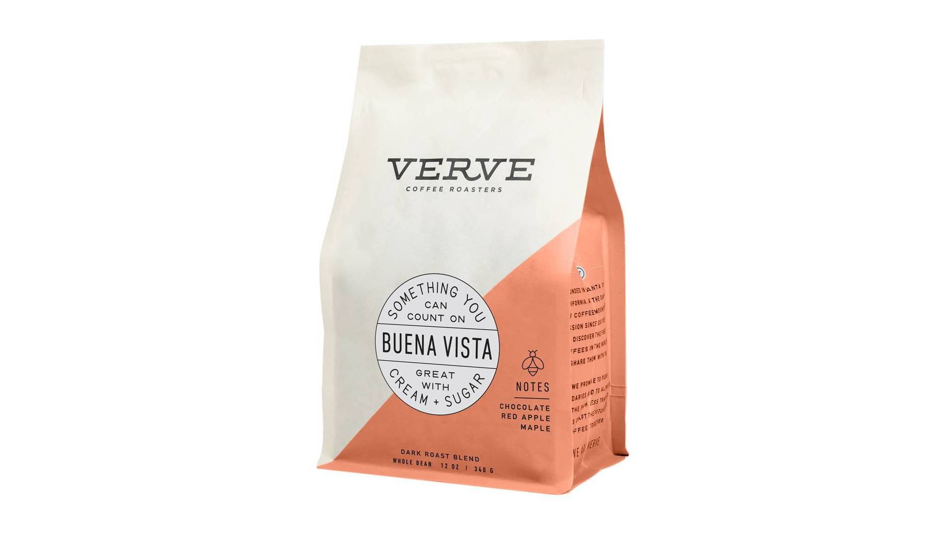 Verve Buena Vista Whole Bean Dark Roast Craft Coffee - 12oz