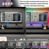 1510x780mm Large LED Bathroom Mirror with RGB Backlit + Front Light Touch Antifog Mirror Dimmable Vanity Mirror - 4 of 4