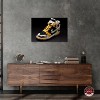 Notoriart Toy Sneaker Black Wall Art Unframed - 2 of 4