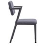 TiramisuBest Gray & Gunmetal Industrial High Back Office Chair - 3 of 4