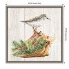 Amanti Art Christmas on the Coast III by Tara Reed Canvas Wall Art Print Framed 22 x 22-in. - 4 of 4