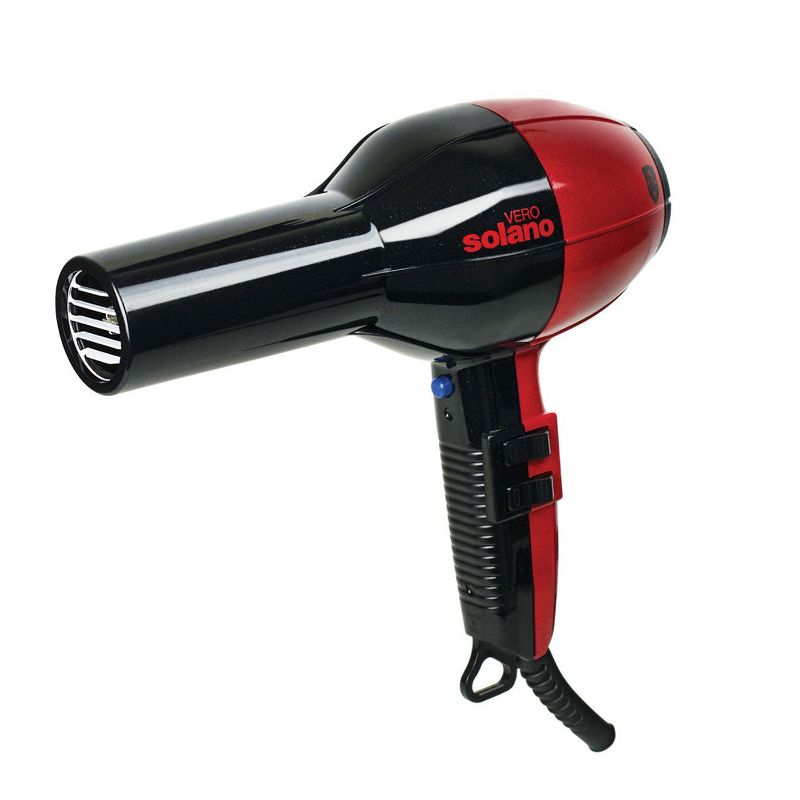 Solano Vero Rosso Professional Blow Dryer - Red/Black, 2 of 6