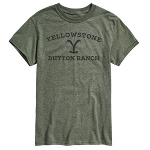 Men's - Yellowstone - Yellowstone Dutton Ranch Short Sleeve Graphic T-Shirt - 1 of 4