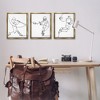Stupell Industries Simple Line Doodle Playing Sports, 17" x 21" - 2 of 4