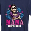 Women's Disney Imelda Mama Knows Best Short Sleeve Graphic T-Shirt - Navy - X-Large - 2 of 4