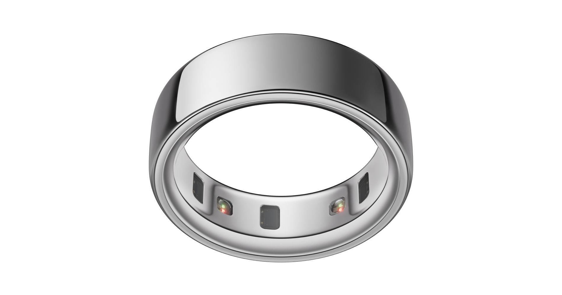 Oura Ring 4 Silver - Size 10