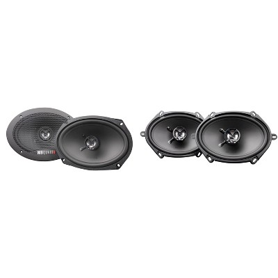 MB Quart Discus DK2-169 6x9 Inch Coax Speakers with DK2-168 6x8 Inch Coax Speakers
