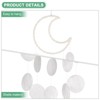 Unique Bargains Handcrafted Seashell Coastal-inspired Outdoor Wind Chime 5.9" x 21.7" White 1 Pc - 2 of 4