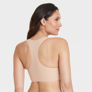 Women's Luxury Collection Bonded Microfiber Racerback Scoop Bralette - Auden™ - 1 of 4