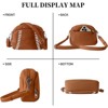 FATMOON Baseball Crossbody Purses for Women Mom Sport Small Baseball Shoulder Bag Vegan Leather Softball Handbags - 4 of 4