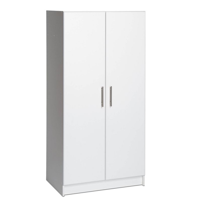 80&#34; Elite with 6 Storage Cabinet Set White - Prepac, 5 of 9