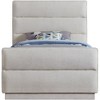 Meridian Furniture,Paxton Chenille Fabric Bed - 2 of 4