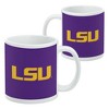 LSU Logo on Purple Ceramic Coffee Mug Novelty Gift Mugs for Coffee Tea and Hot Drinks 11oz White - 2 of 4