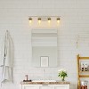 Wall-Mounted Mirror Rectangle Bathroom Vanity Mirrors Framed Mirrors Aluminum Framed Bathroom Mirror - 4 of 4