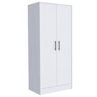 NicBex 71.10"H Armoire Wardrobe Closet Storage Cabinet with 2 Doors & Shelves & Inner Drawer for Bedroom