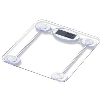Zimtown 180kg/396lb Digital Bathroom Scale Toughened Glass