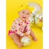 RuffleButts Baby/Toddler Girls UPF50+ Long Sleeve One Piece Rash Guard - 2 of 4