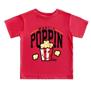 The Juniper Shop SmileyWorld What's Poppin Toddler Short Sleeve Tee - 1 of 4
